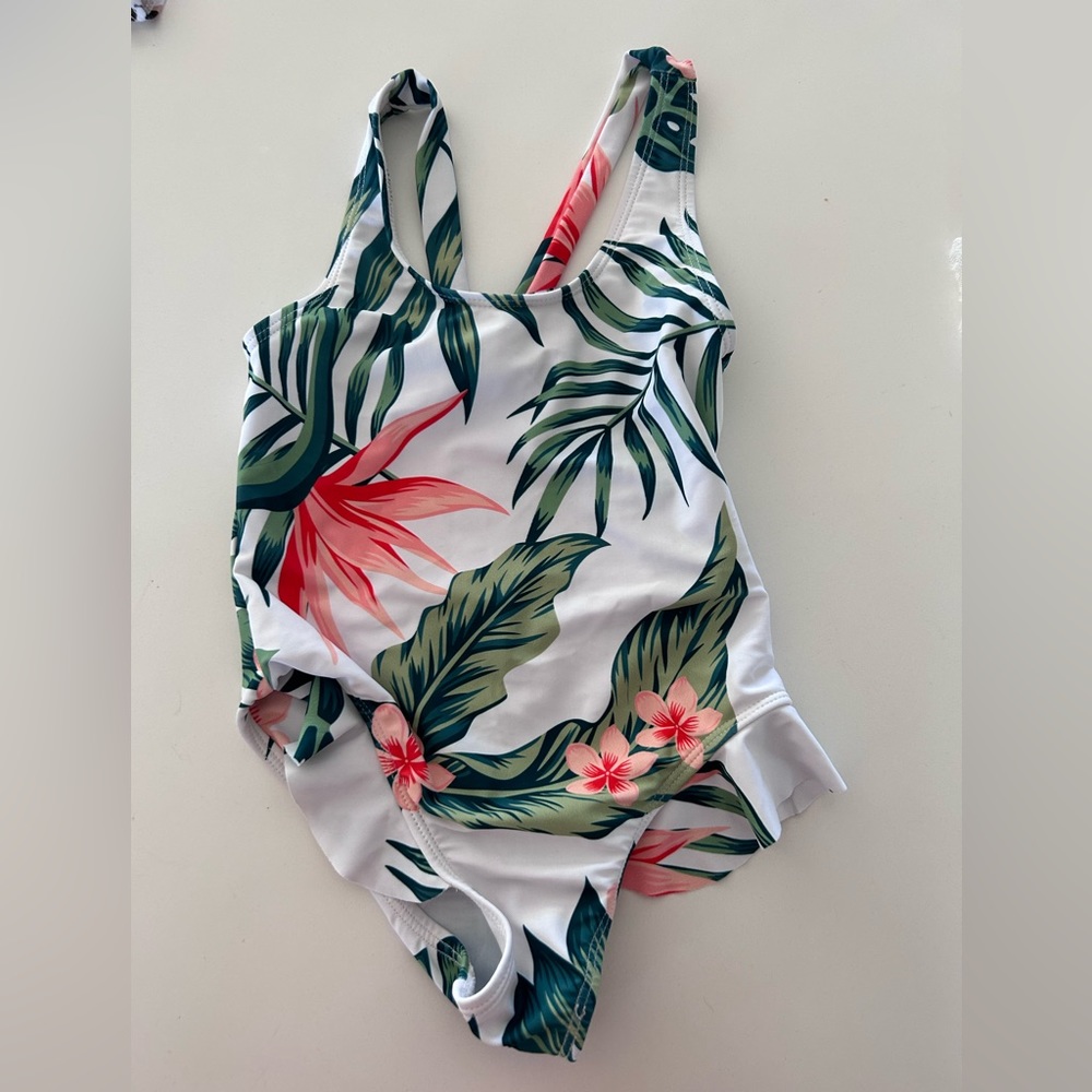 Floral 2/3t swimsuit
